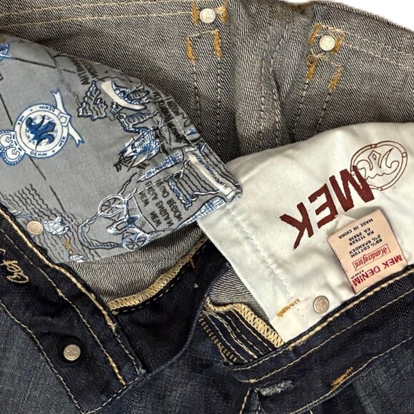Vintage MEK Denim USA Premium Dark Wash Denim. Boot Cut. New Without Tags - Picture 5 of 9